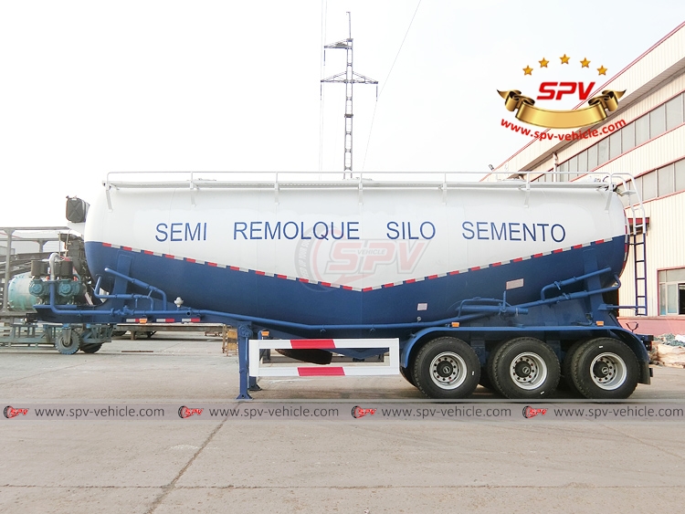35CBM Cement Semitrailer - LS 35CBM Cement Semitrailer - LS